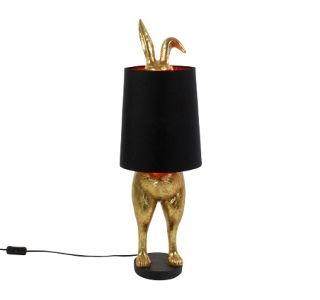 Hasenlampe Tischleuchte Hiding Bunny 74 cm