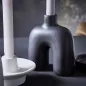 Mobile Preview: Kerzenhalter arx für eine Kerze schwarz