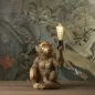 Preview: Tischleuchte sitzender Affe gold von Werner Voß