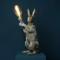 Preview: Hasen-Leuchte silber von Werner Voß