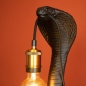 Preview: Lampe 48 cm Kobra schwarz von Werner Voß