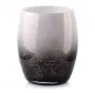 Preview: Vase Cristie schwarz-weiß-marmoriert von Mondex