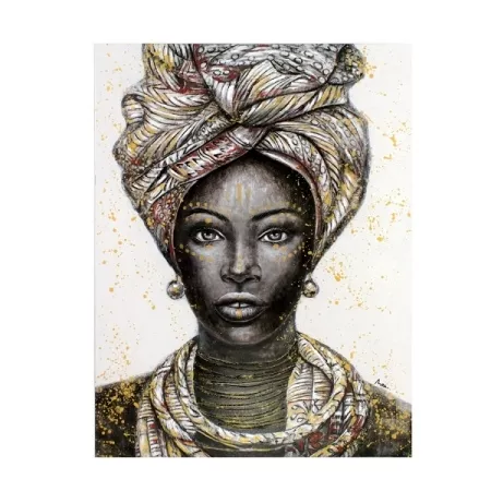 Wandbild Kiara afrikanische Frau Werner Voß