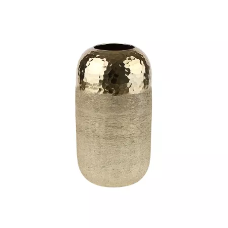 Vase aus Aluminium, geteilte Oberfläche