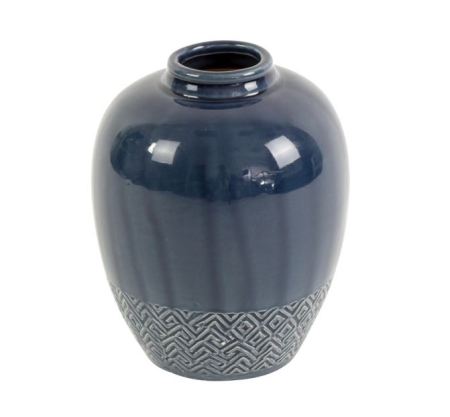 Keramik-Vase "Nautical Home" 26 cm
