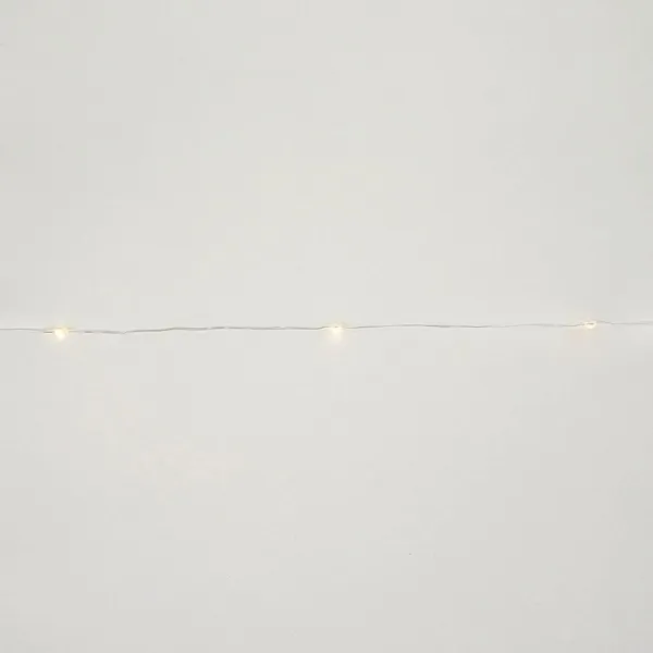 Micro Led Lichterkette mit Draht und warm-weißen LED