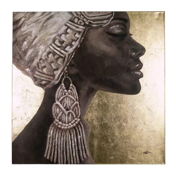 Wandbild Aayana, afrikanische Frau