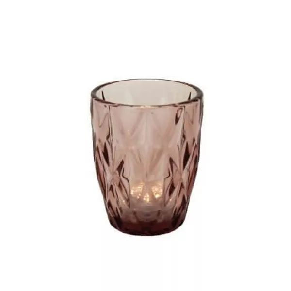 Wasserglas lila