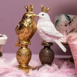 Vogel mit Krone